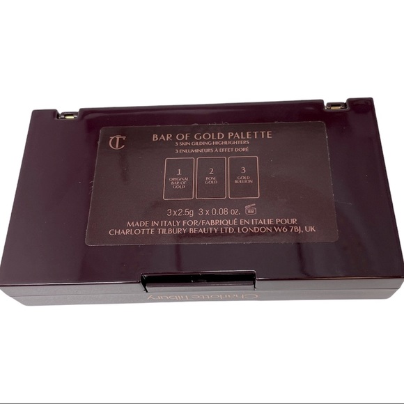 CHARLOTTE TILBURY BAR OF GOLD HIGHLIGHTER PALETTE - Picture 3 of 7